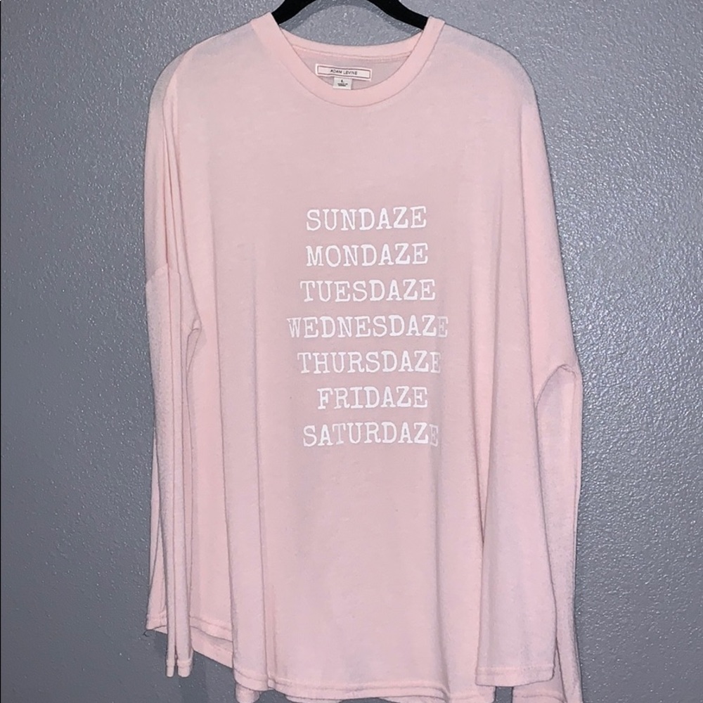 Baby pink sweater